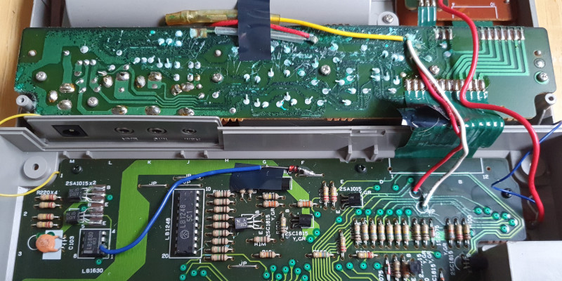 Casio FP-40 battery damage