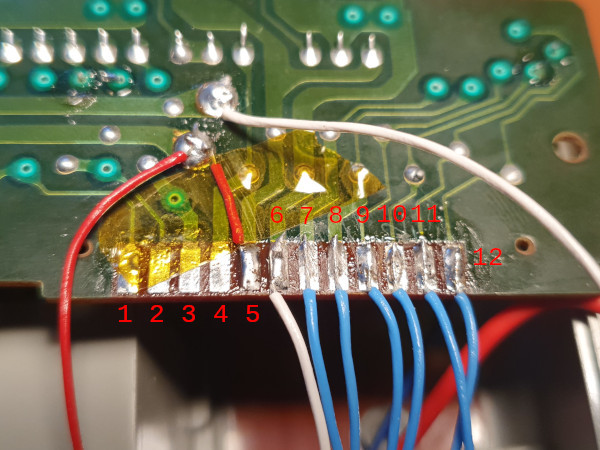 Casio FP-40 mainboard soldering