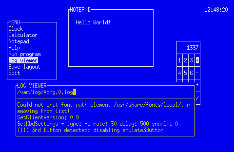 M80 Framework screenshot