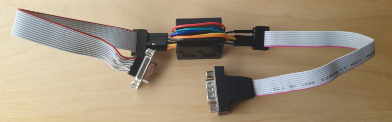 HD15 to DE9 converter cable.