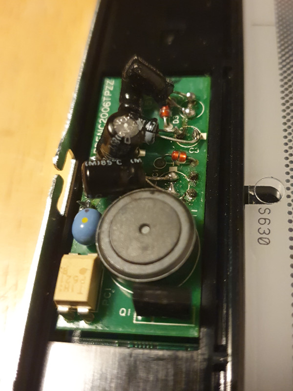 Toshiba T6400DXC LCD panel C2006 sub-board after.